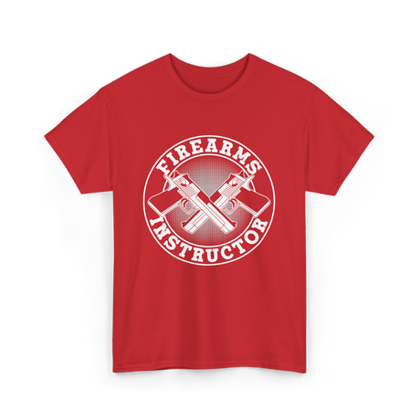 Firearms Instructor Instructor Training T-Shirt - Red