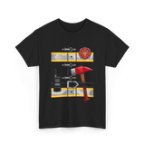 Firefighter Tools Firefighter Axe T-Shirt - Black