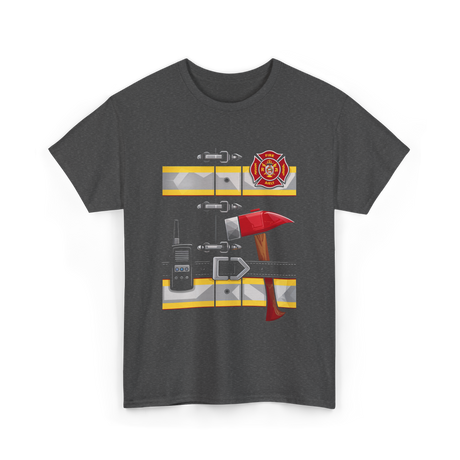 Firefighter Tools Firefighter Axe T-Shirt - Dark Heather