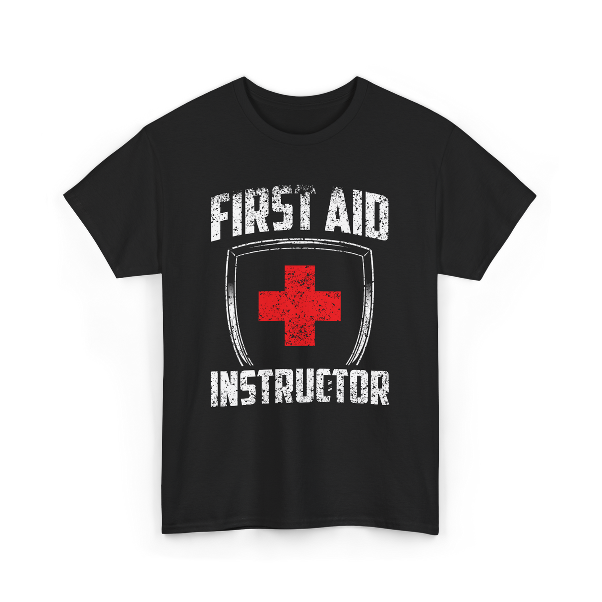 First Aid Instructor First Aid Training T-Shirt - Black