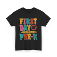 First Day of Pre K Kids Pre K T-Shirt - Black