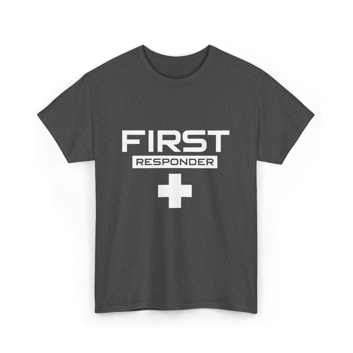 First Responder Medical Emergency Aid T-Shirt - Dark Heather