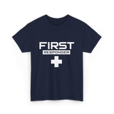 First Responder Medical Emergency Aid T-Shirt - Navy