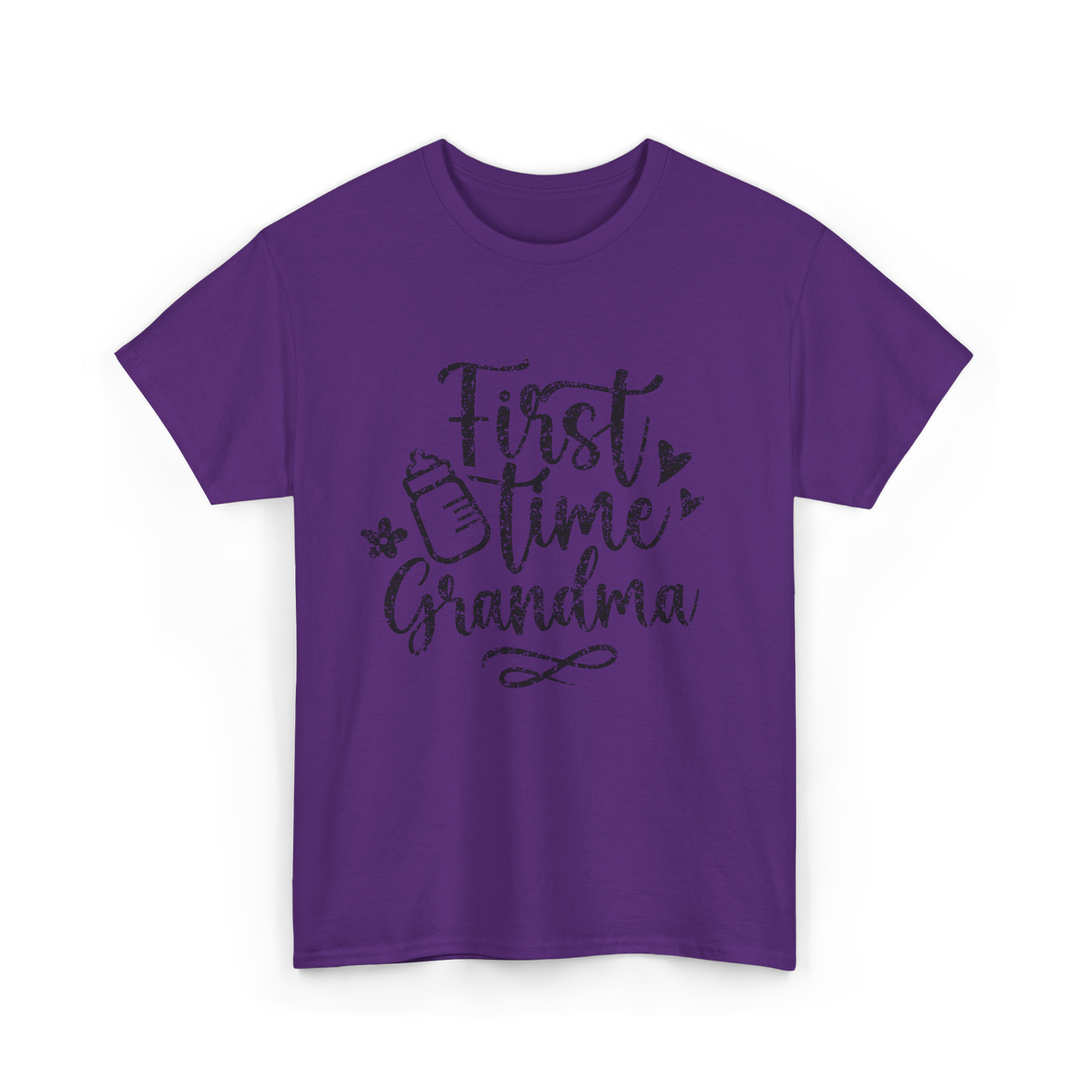 First Time Grandma Pregnancy Grandma T-Shirt - Purple