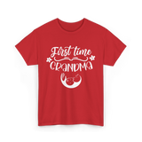 First Time Grandma T-Shirt - Red