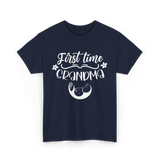 First Time Grandma T-Shirt - Navy