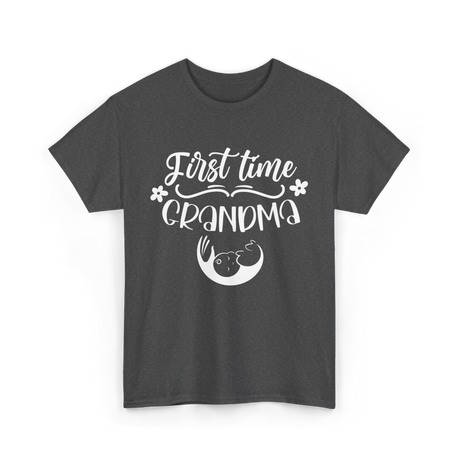 First Time Grandma T-Shirt - Dark Heather