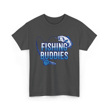 Fishing Buddies Fisherman Buddy T-Shirt - Dark Heather