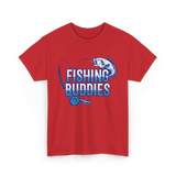 Fishing Buddies Fisherman Buddy T-Shirt - Red