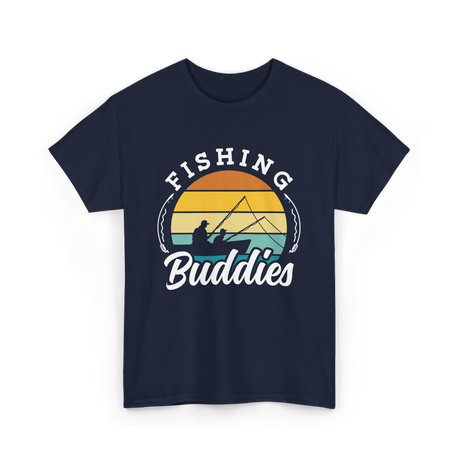 Fishing Buddies Fishing Buddy Fisher T-Shirt - Navy