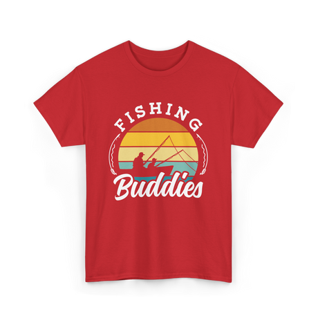 Fishing Buddies Fishing Buddy Fisher T-Shirt - Red