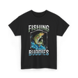 Fishing Buddies Fishing T-Shirt - Black