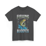 Fishing Buddies Fishing T-Shirt - Dark Heather