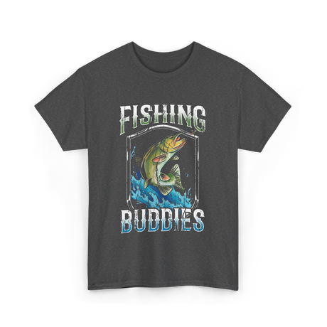 Fishing Buddies Fishing T-Shirt - Dark Heather