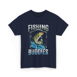 Fishing Buddies Fishing T-Shirt - Navy