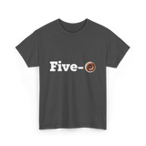 Five O Donut Police T-Shirt - Dark Heather