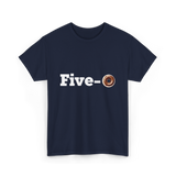 Five O Donut Police T-Shirt - Navy