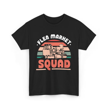 Flea Market Squad Antique Market T-Shirt - Black