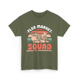 Flea Market Squad Antique Market T-Shirt - Military Green