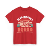 Flea Market Squad Antique Market T-Shirt - Red