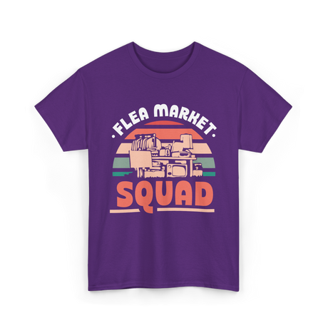 Flea Market Squad Antique Market T-Shirt - Purple