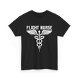 Flight Nurse Medic Healthcare T-Shirt - Black