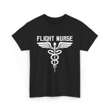 Flight Nurse Medic Healthcare T-Shirt - Black