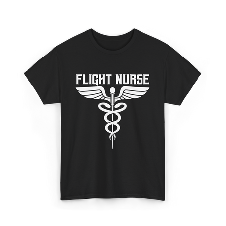 Flight Nurse Medic Healthcare T-Shirt - Black