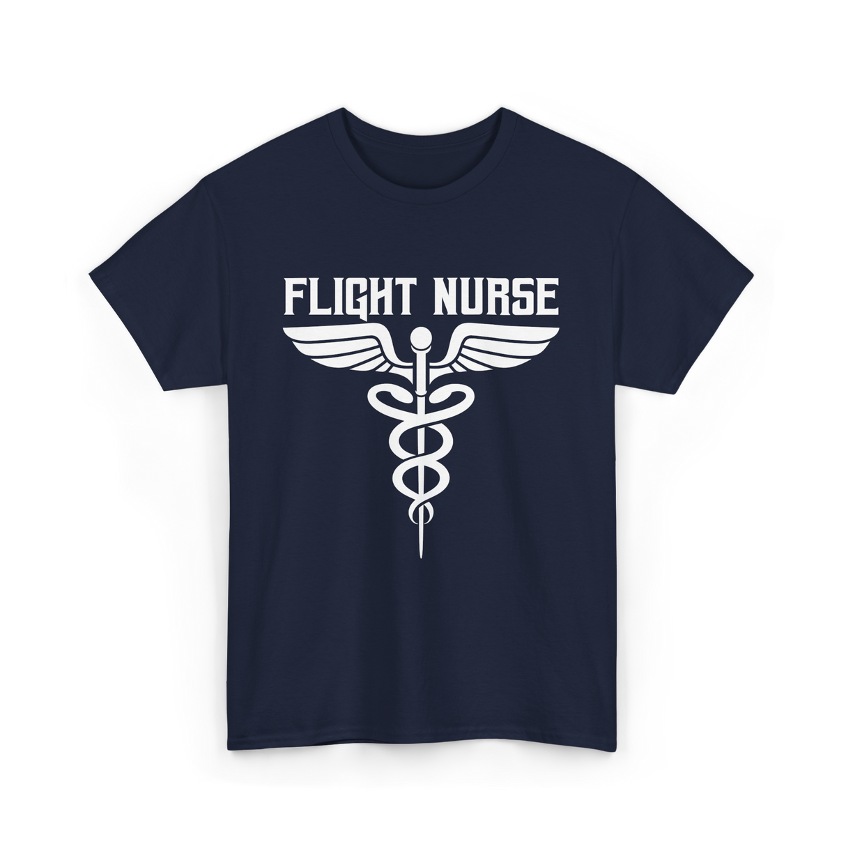 Flight Nurse Medic Healthcare T-Shirt - Navy