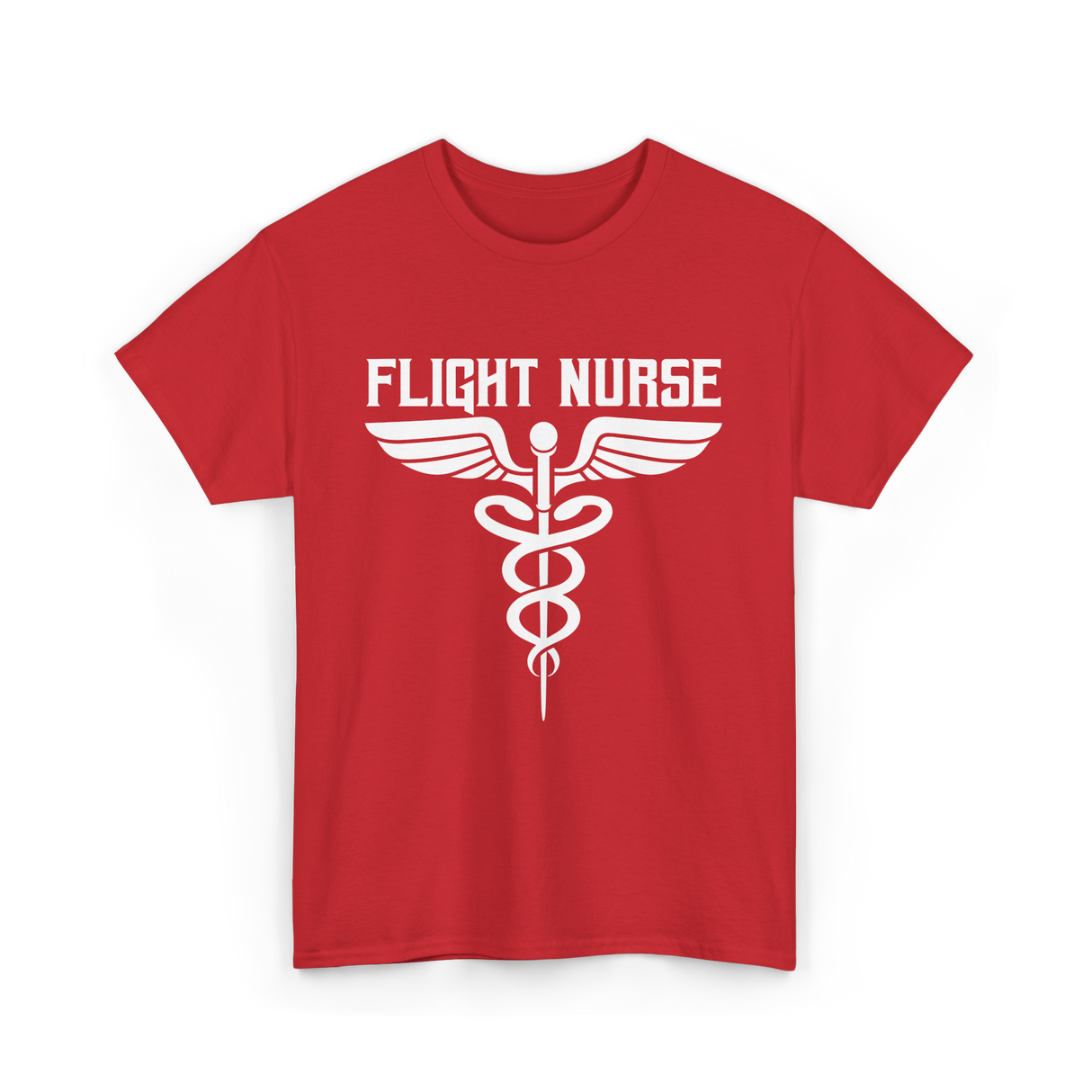 Flight Nurse Medic Healthcare T-Shirt - Red