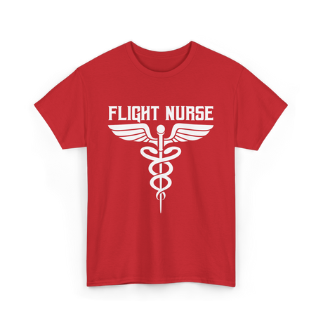 Flight Nurse Medic Healthcare T-Shirt - Red