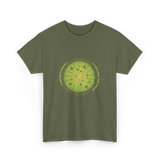 Flight Radar Air Traffic Control T-Shirt - Military Green