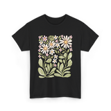 Floral Nature Design Nature Lover T-Shirt - Black