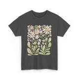 Floral Nature Design Nature Lover T-Shirt - Dark Heather