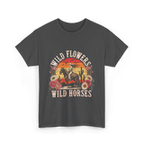 Flowers Nature T-Shirt - Dark Heather