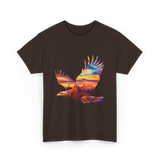 Flying Nature T-Shirt - Dark Chocolate