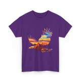 Flying Nature T-Shirt - Purple