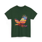 Flying Nature T-Shirt - Forest Green