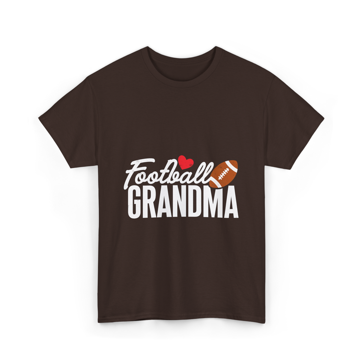 Football Grandma Football Grandma T-Shirt - Dark Chocolate