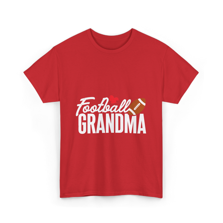 Football Grandma Football Grandma T-Shirt - Red