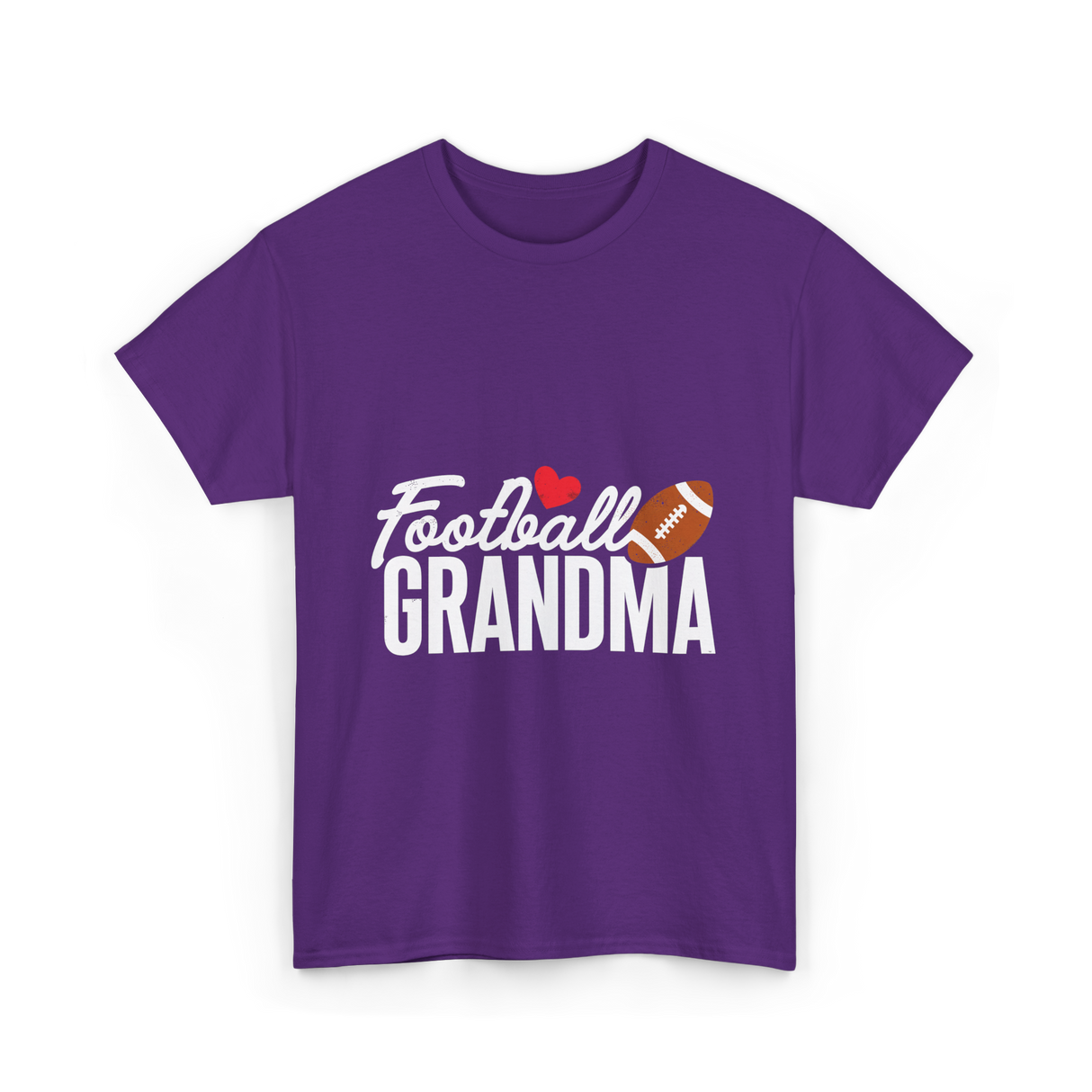 Football Grandma Football Grandma T-Shirt - Purple