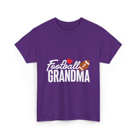 Football Grandma Football Grandma T-Shirt - Purple