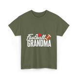 Football Grandma Football Grandma T-Shirt - Military Green