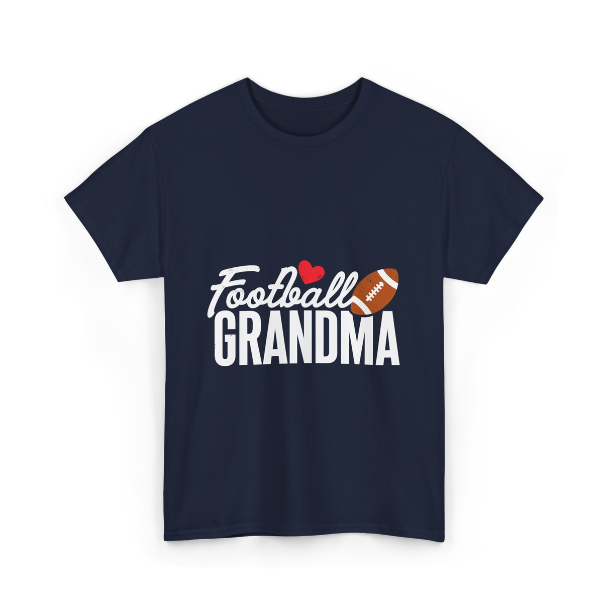 Football Grandma Football Grandma T-Shirt - Navy