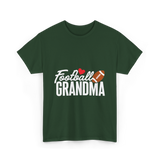 Football Grandma Football Grandma T-Shirt - Forest Green