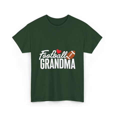 Football Grandma Football Grandma T-Shirt - Forest Green