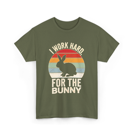 For Bunny T-Shirt - Military Green