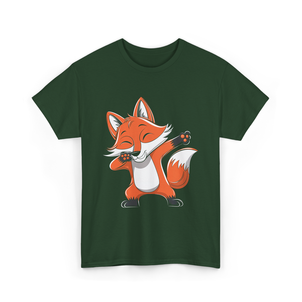 Fox Lover Fox Enthusiast T-Shirt - Forest Green