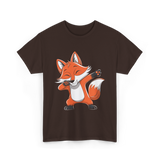 Fox Lover Fox Enthusiast T-Shirt - Dark Chocolate