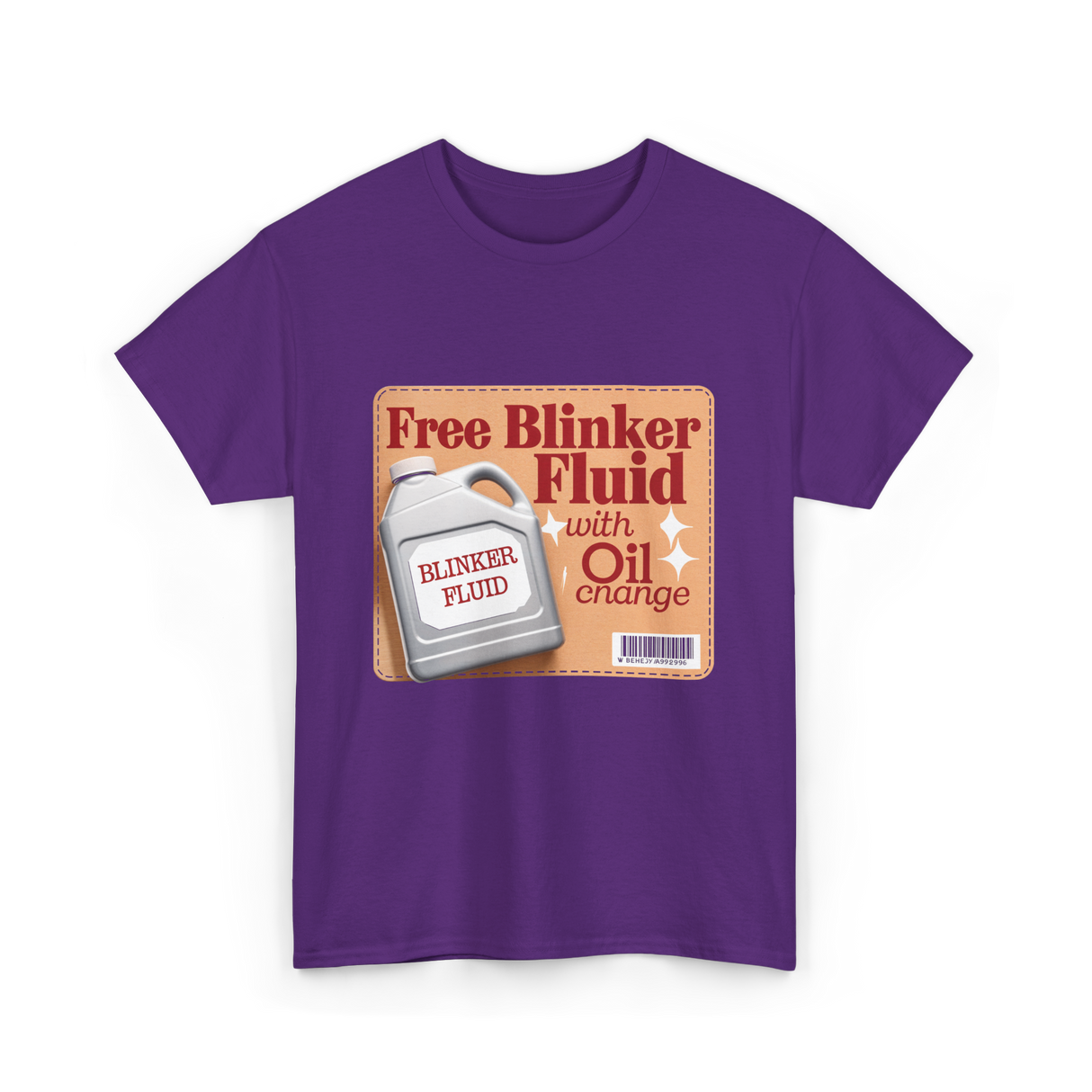 Free Blinker Fluid Mechanics T-Shirt - Purple